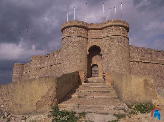 Castillo en Chinchilla de Monte-Aragón.