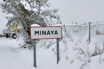 Cartel de Minaya.