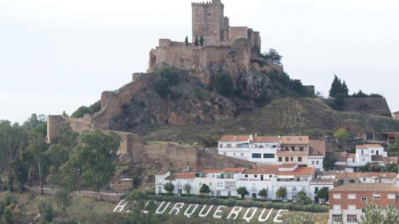 Castillo en Alburquerque.