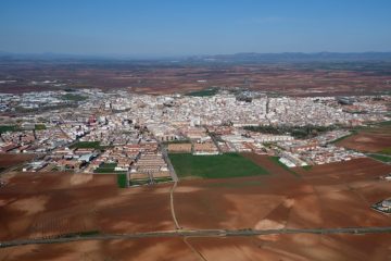 Vista de Almendralejo.