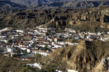 Vista aérea de Abla.