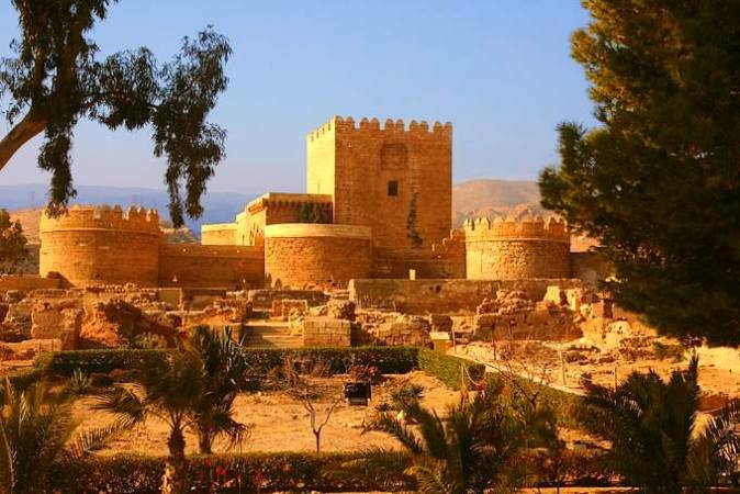 Alcazaba en Almería.