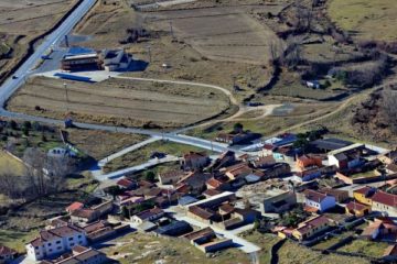 Vista de Berrocalejo de Aragona.