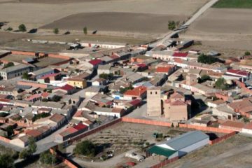 Vista aérea de Castellanos de Zapardiel