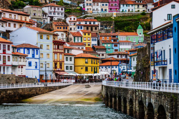 Vista de Cudillero.