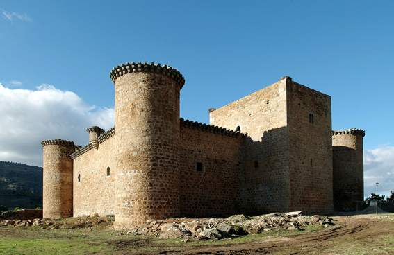 Castillo en El Barco de Ávila.
