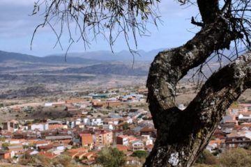 Vista de El Tiemblo.