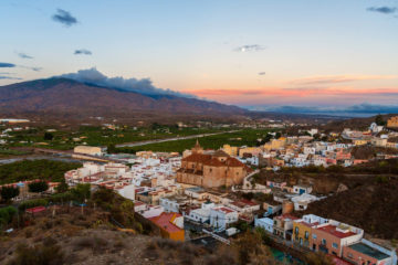 Vista aérea de Gádor.