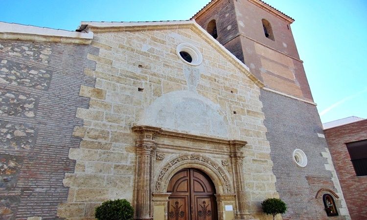 Iglesia en Huércal de Almería.