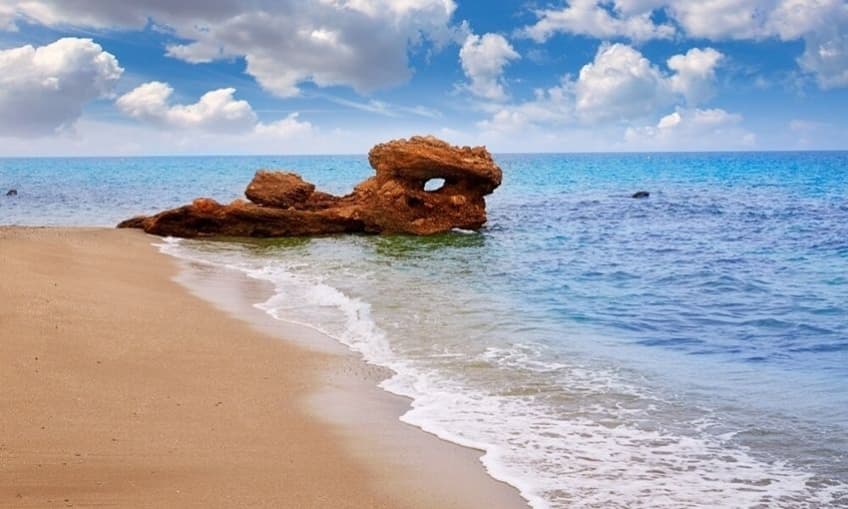 Playa en Mojácar.