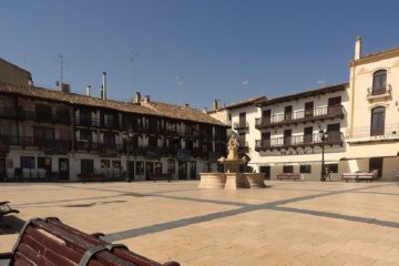 Plaza de Tarazona de la Mancha.