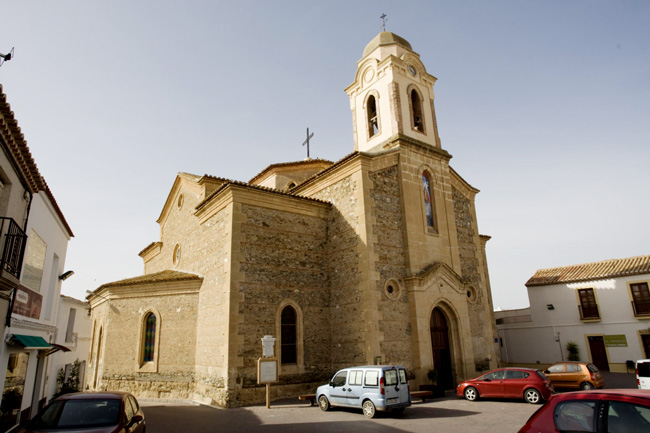 Iglesia en Uleila del Campo.