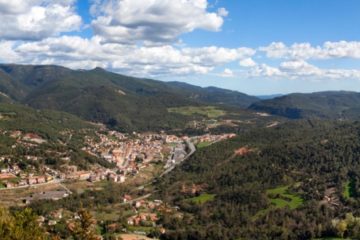 Vista de Aiguafreda.