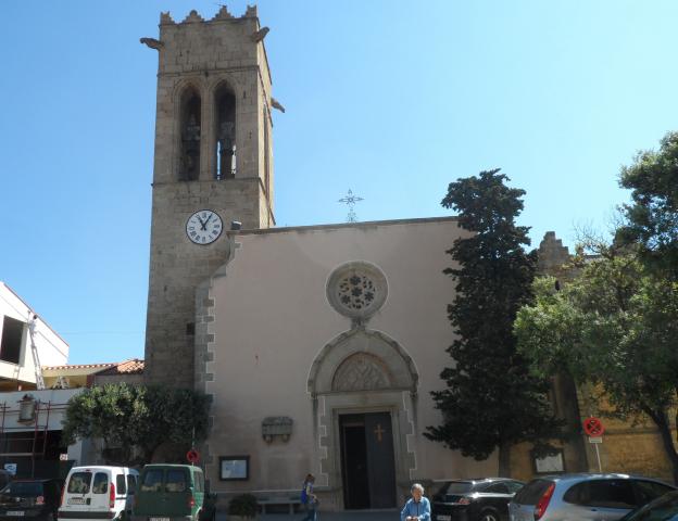 Iglesia en Argentona.