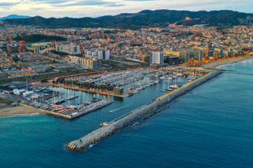 Vista de Badalona.