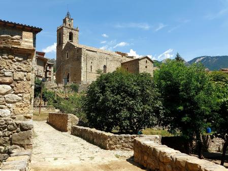 Iglesia en Bagá.