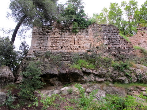 Castillo en Cabrera de Igualada.