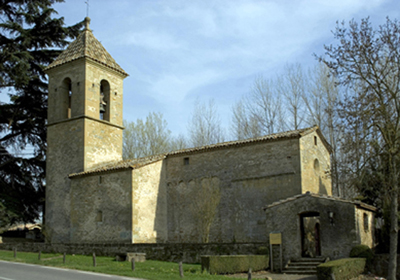 Iglesia en Calldetenes.