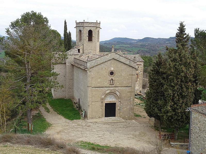 Iglesia en Calonge de Segarra.
