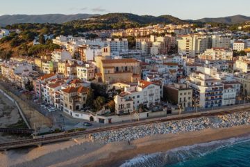 Vista de Canet de Mar.