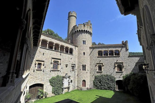 Castillo en Canet de Mar.