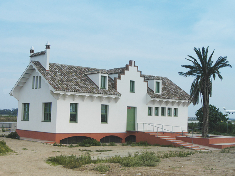 Casa de la Telegrafía en El Prat de Llobregat.
