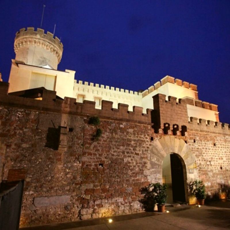 Castillo en Castelldefels.