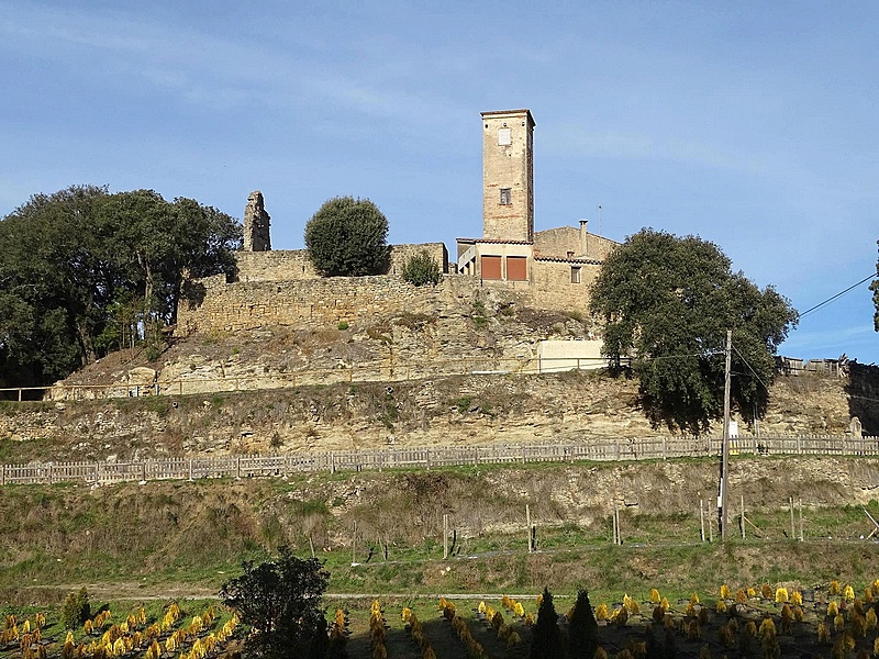 Castillo en Castelltersol.
