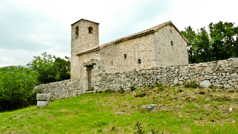 Ermita en Gisclareny.