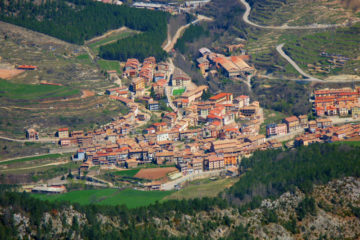 Vista de La Pobla de Lillet.