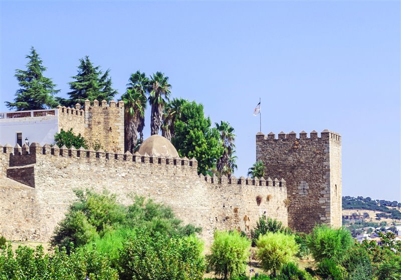 Murallas en Jerez de los Caballeros.