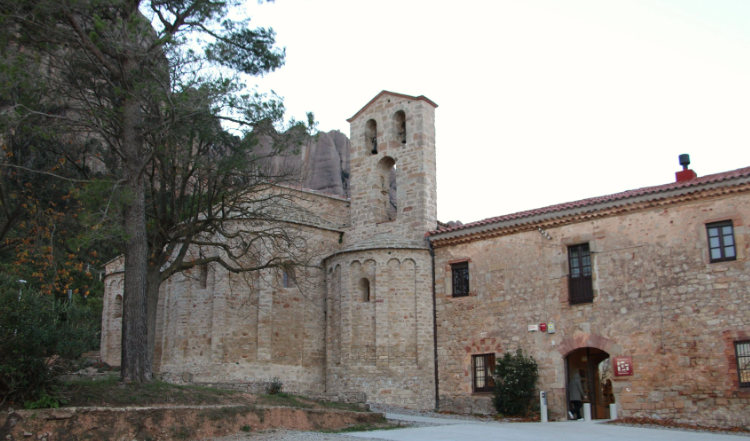 Monasterio en Marganell.